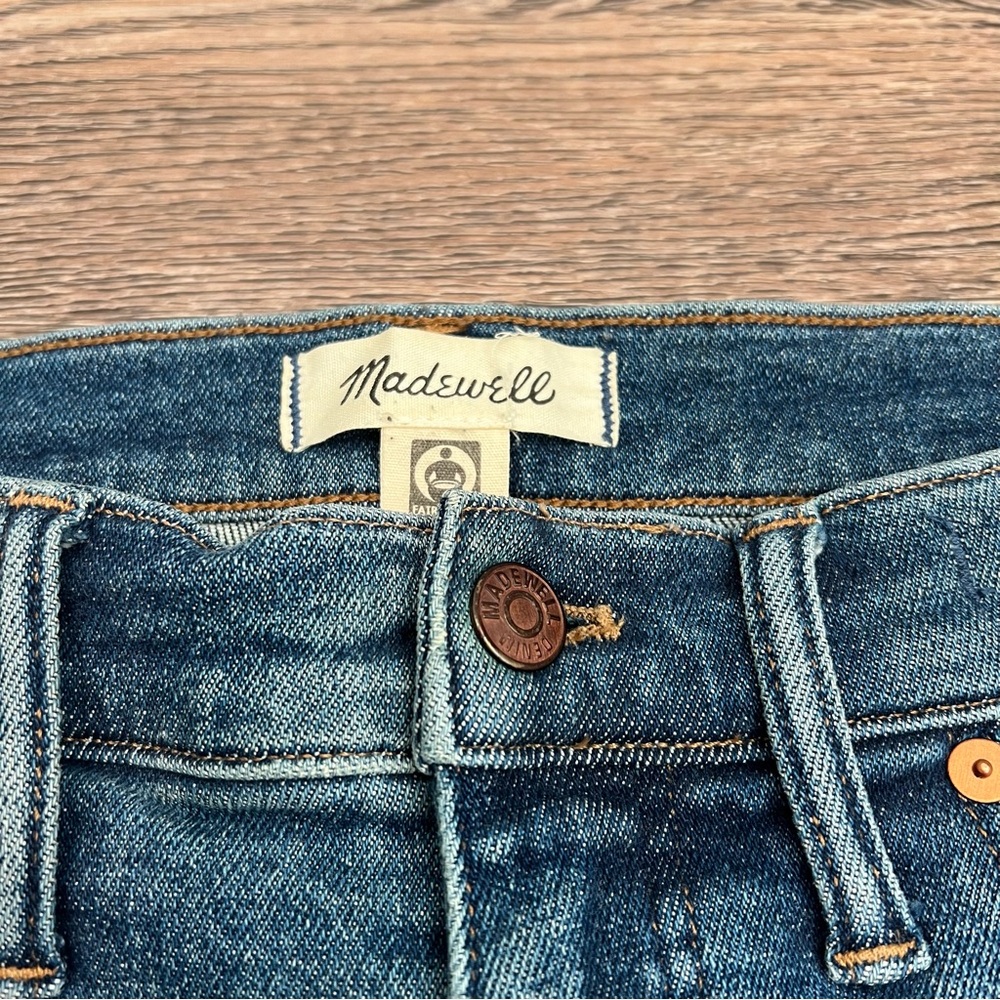❄️ Madewell Cali Demi-Boot Jeans Medium Wash Size 29 Stretch - Picture 3 of 14